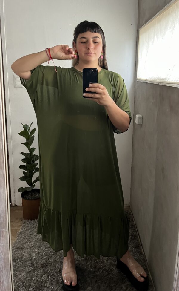 Vestido Tuli verde