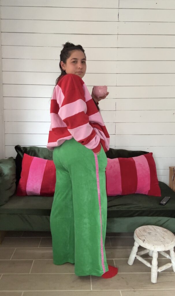 Pantalón track KA verde