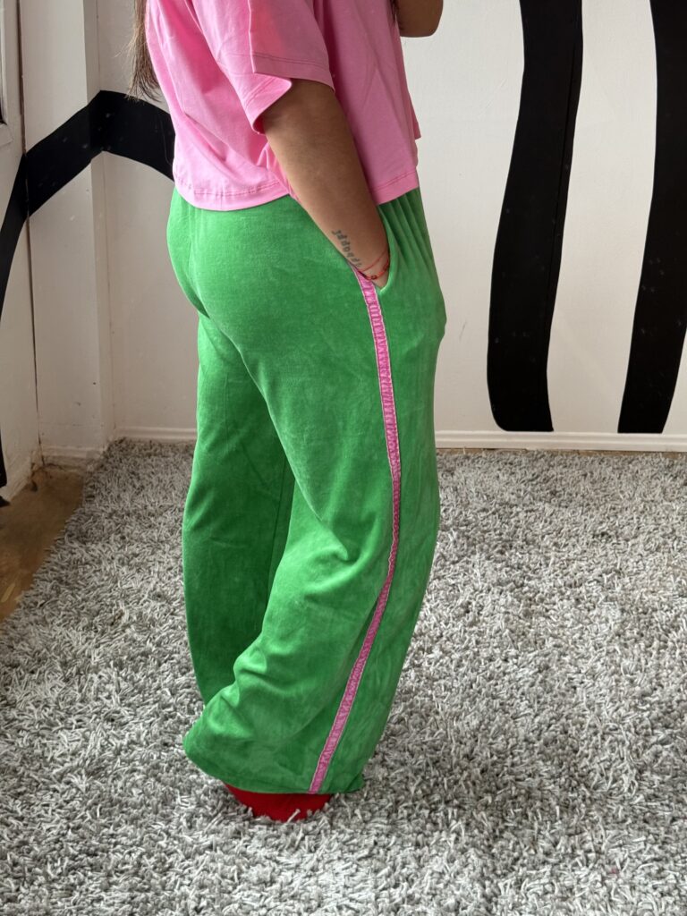 Pantalón track KA verde