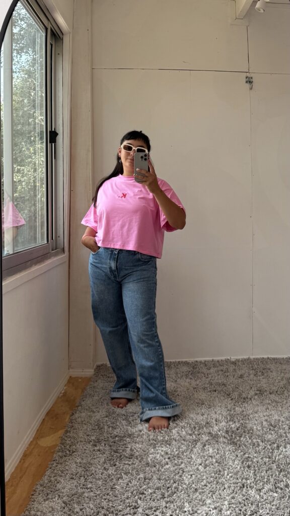 Reme boxy fit rosa