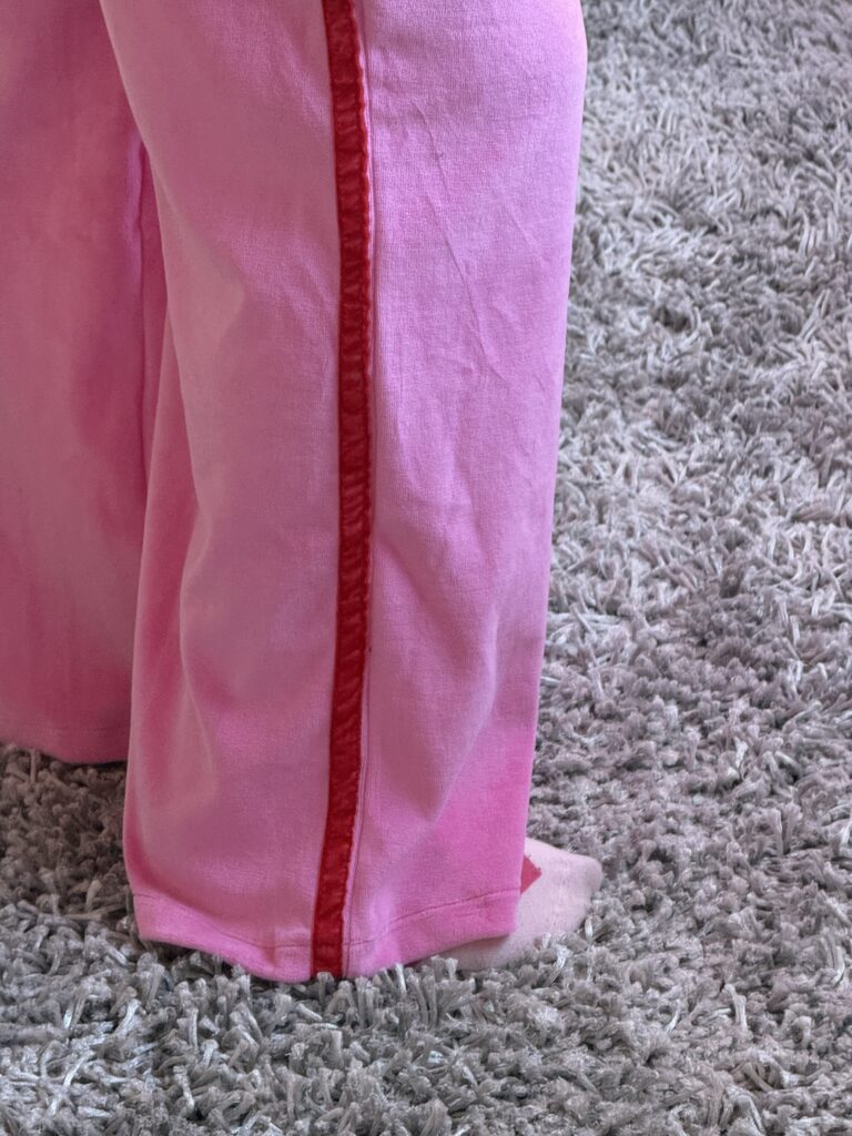 Pantalón track rosa