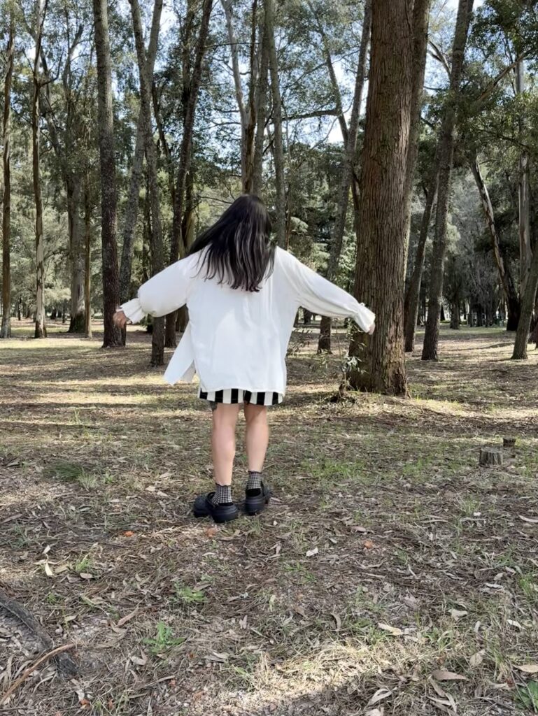 Camisa Camelia crudo