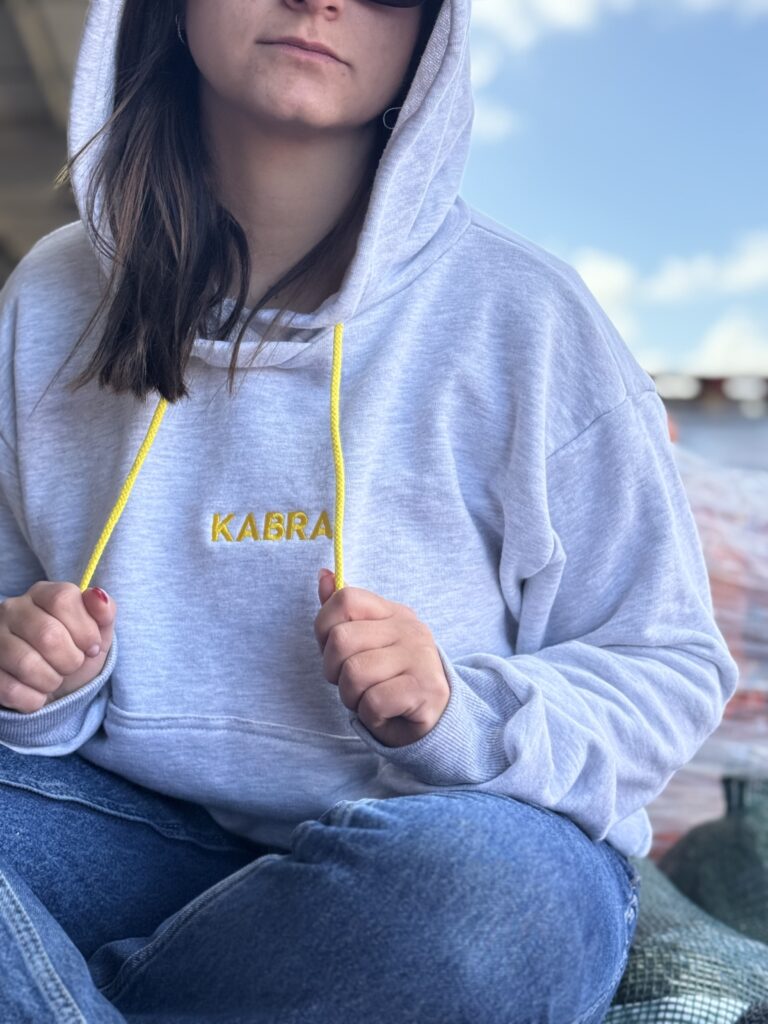 Canguro Aura gris-amarillo