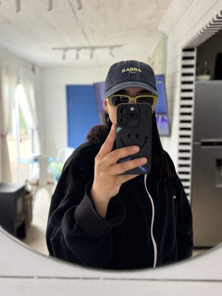 Gorro fan azul / verde